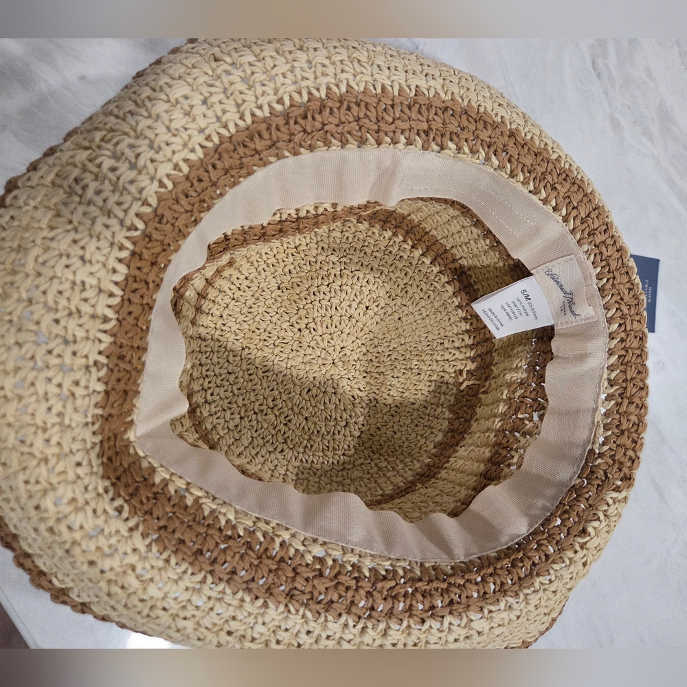 NWT Universal threads PACKABLE Hat with Beige and… - image 4